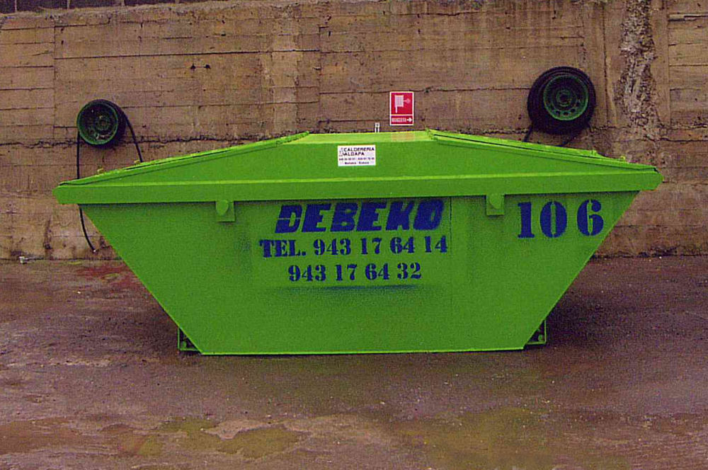 Contenedores cónicos de 5 a 7 metros cúbicos - DEBEKO