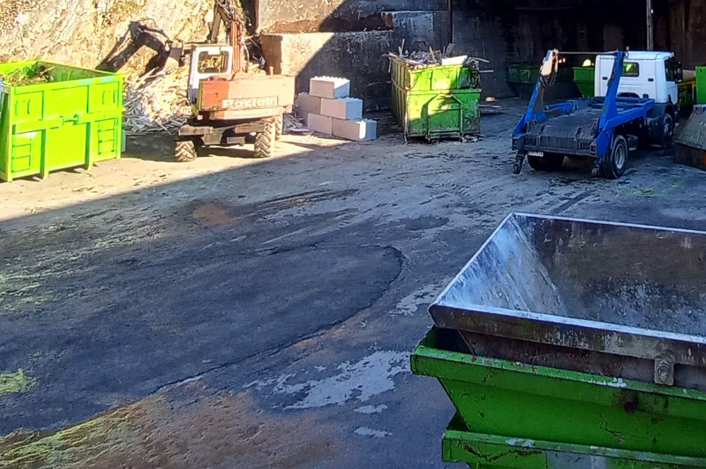 Gestión de residuos, planta de Debeko en Ermua Vizcaya